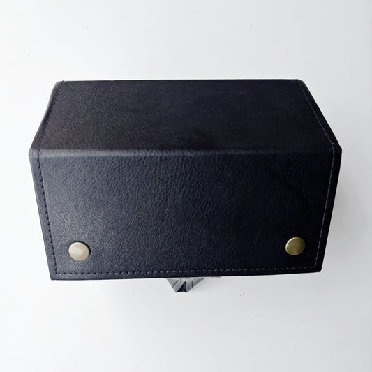 5 in 1 Leather Glasses Box and Protective Eyewear Case
- Brown & Black